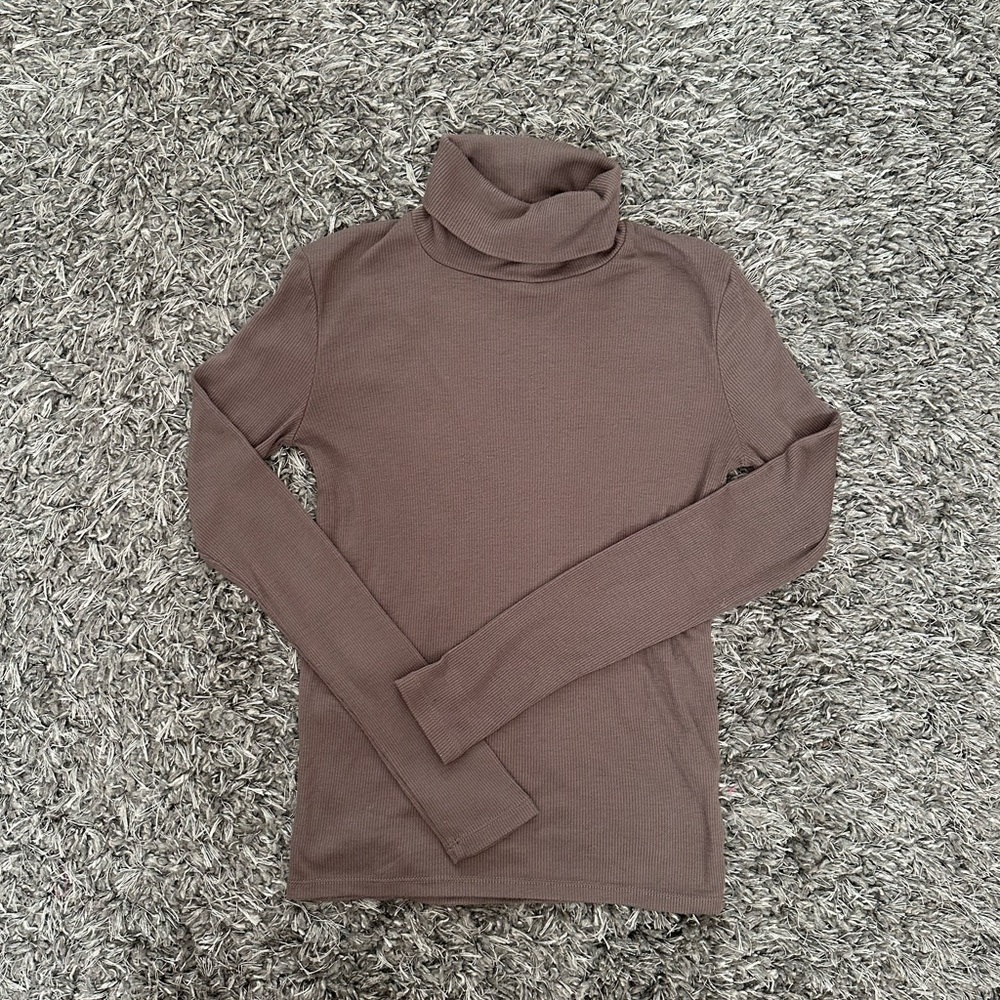 Madewell - Taupe Turtleneck